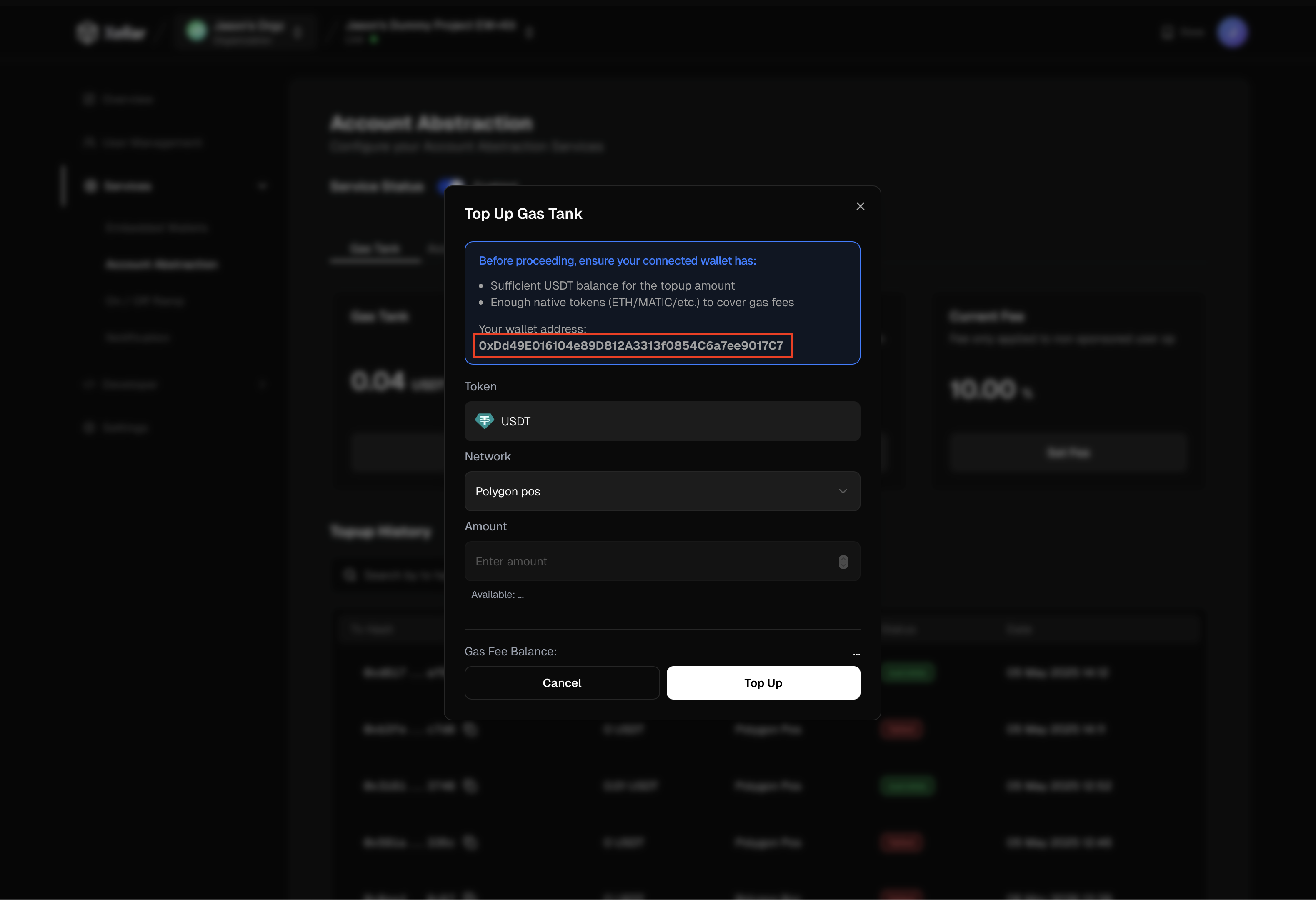 General Xellar Embedded Wallet API 